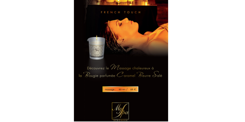 visuel MASSAGE A LA BOUGIE